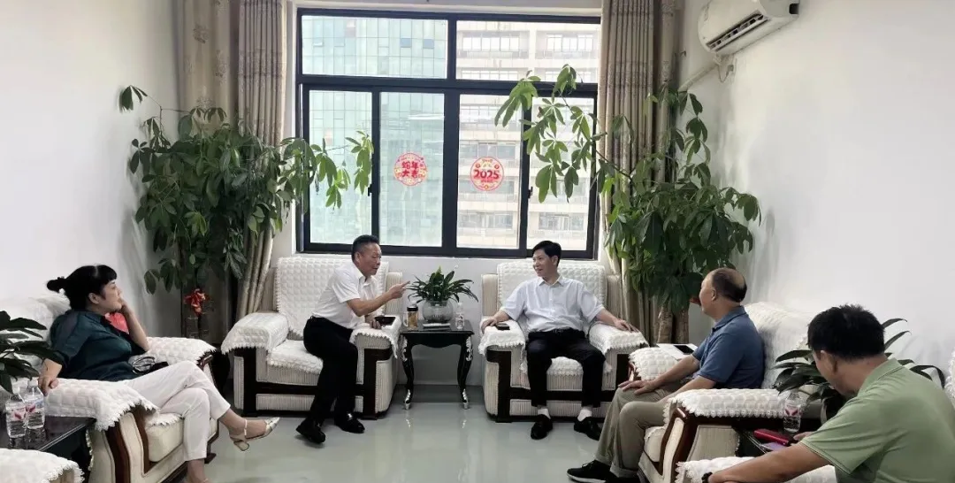 广西乡村振兴绿色产业发展促进会到访共谋特色农业发展